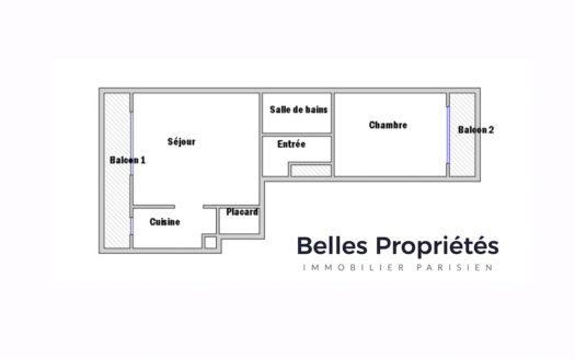 Appartement Bagnolet, Frontière Lilas